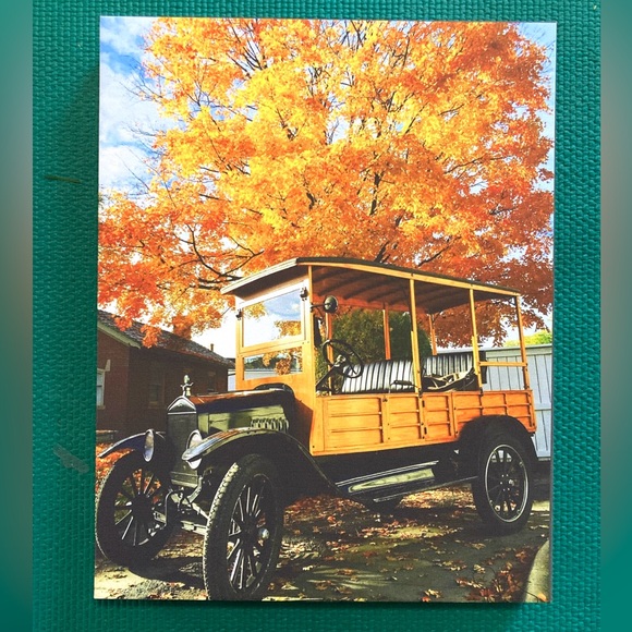 Greenfield Village Canvas Print Ford Model T Depot Hack 1923 Wall Art - Picture 4 of 5